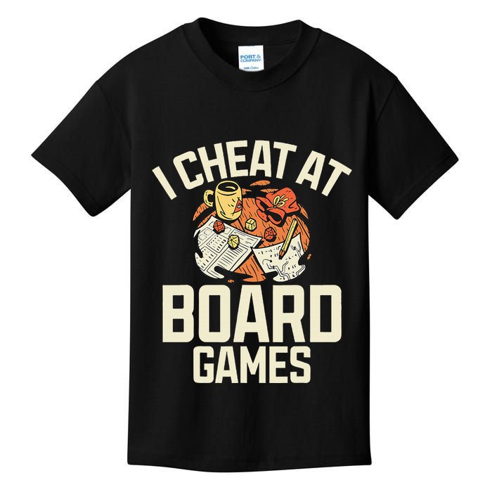 Board Games Dice Design For Tabletop Player Game Night Host Kids T-Shirt