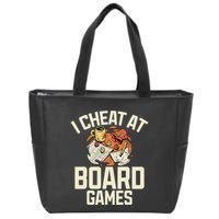 Board Games Dice Design For Tabletop Player Game Night Host Zip Tote Bag