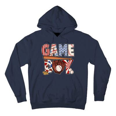 Baseball Game Day Tall Hoodie