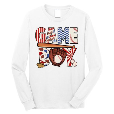 Baseball Game Day Long Sleeve Shirt