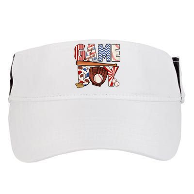 Baseball Game Day Adult Drive Performance Visor