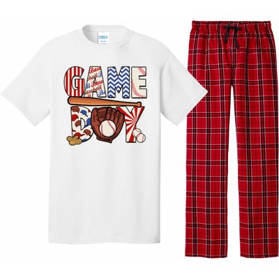 Baseball Game Day Pajama Set