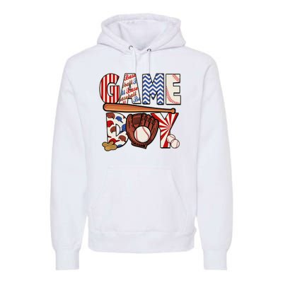 Baseball Game Day Premium Hoodie