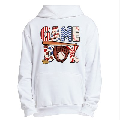 Baseball Game Day Urban Pullover Hoodie