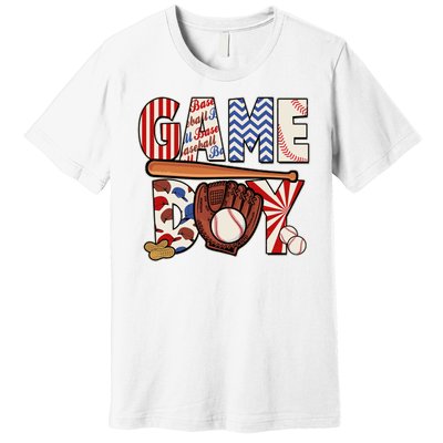 Baseball Game Day Premium T-Shirt