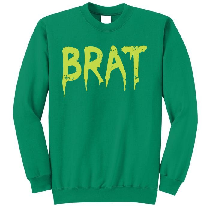 Brat Grunge Distressed Sweatshirt