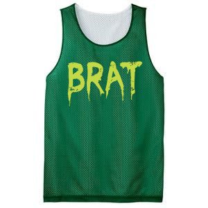 Brat Grunge Distressed Mesh Reversible Basketball Jersey Tank