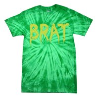 Brat Grunge Distressed Tie-Dye T-Shirt