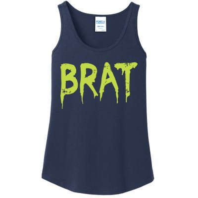 Brat Grunge Distressed Ladies Essential Tank