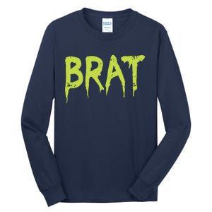 Brat Grunge Distressed Tall Long Sleeve T-Shirt