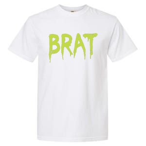 Brat Grunge Distressed Garment-Dyed Heavyweight T-Shirt