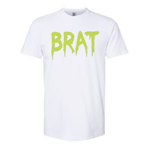 Brat Grunge Distressed Softstyle CVC T-Shirt