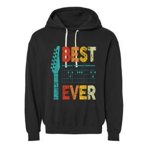 best guitar dad ever chords best dad guitar Garment-Dyed Fleece Hoodie