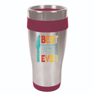 best guitar dad ever chords best dad guitar 16oz Travel Tumbler
