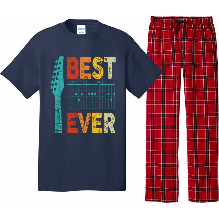 best guitar dad ever chords best dad guitar Pajama Set