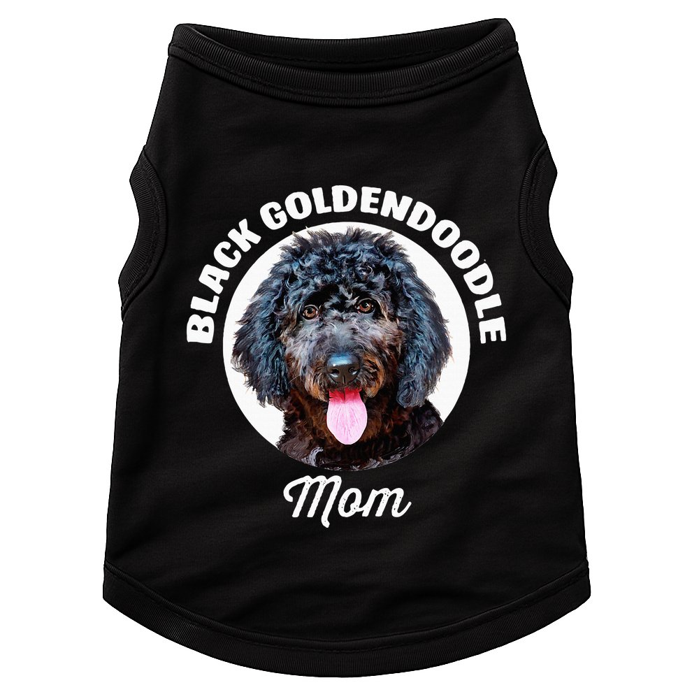 Black Goldendoodle Dog Mom Doggie Tank