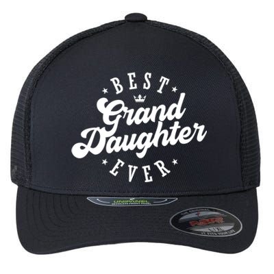 Best Granddaughter Ever Happy Mothers Day Gift Flexfit Unipanel Trucker Cap