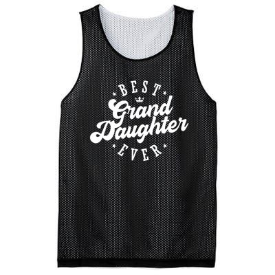 Best Granddaughter Ever Happy Mothers Day Gift Mesh Reversible Basketball Jersey Tank