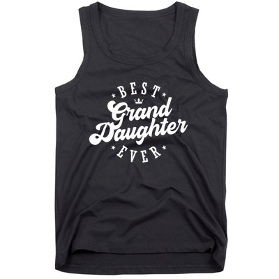 Best Granddaughter Ever Happy Mothers Day Gift Tank Top