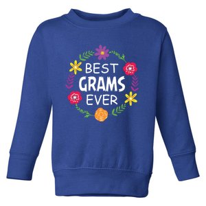 Best Grams Ever Gift For Your Loving Grandmother Mothers Day Gift Toddler Sweatshirt