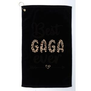 Best Gaga Ever Gaga Grandmother Appreciation Platinum Collection Golf Towel