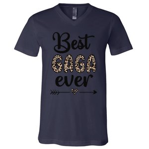 Best Gaga Ever Gaga Grandmother Appreciation V-Neck T-Shirt