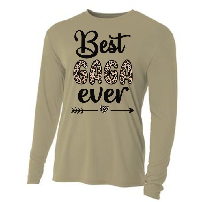 Best Gaga Ever Gaga Grandmother Appreciation Cooling Performance Long Sleeve Crew