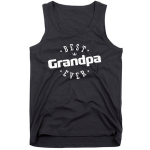 Best Grandpa Ever funny father's day Tank Top