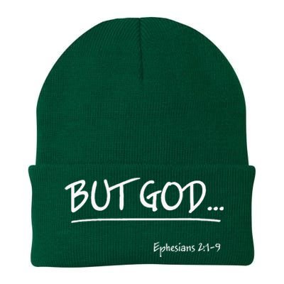 But God Ephesians 2 Christian Jesus Christ Believer Knit Cap Winter Beanie