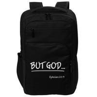 But God Ephesians 2 Christian Jesus Christ Believer Impact Tech Backpack