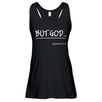 But God Ephesians 2 Christian Jesus Christ Believer Ladies Essential Flowy Tank