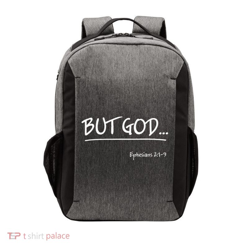 But God Ephesians 2 Christian Jesus Christ Believer Vector Backpack