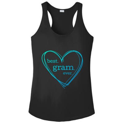 Best Gram Ever Gift (National Grandparents Day) Ladies PosiCharge Competitor Racerback Tank