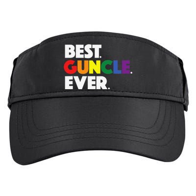 Best Guncle Ever Gift & New Baby Announcement for Gay Uncle Adult Drive Performance Visor