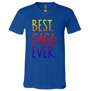 Best Gaga Ever Gift V-Neck T-Shirt