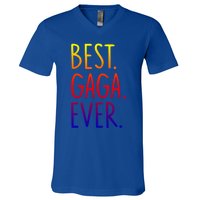 Best Gaga Ever Gift V-Neck T-Shirt