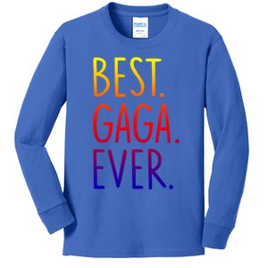 Best Gaga Ever Gift Kids Long Sleeve Shirt