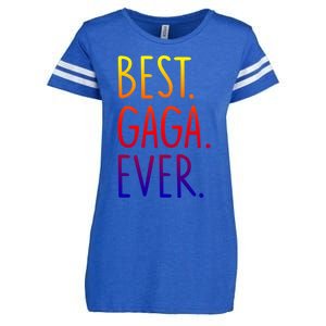 Best Gaga Ever Gift Enza Ladies Jersey Football T-Shirt