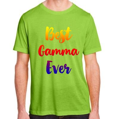 Best Gamma Ever Family Funny Cute Funny Gift Adult ChromaSoft Performance T-Shirt