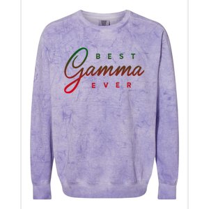 Best Gamma Ever Gift Great Gift Colorblast Crewneck Sweatshirt