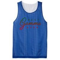 Best Gamma Ever Gift Great Gift Mesh Reversible Basketball Jersey Tank