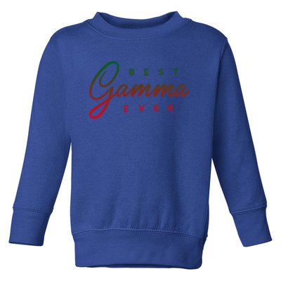 Best Gamma Ever Gift Great Gift Toddler Sweatshirt