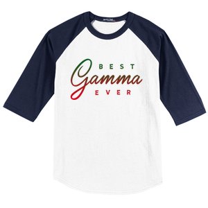 Best Gamma Ever Gift Great Gift Baseball Sleeve Shirt