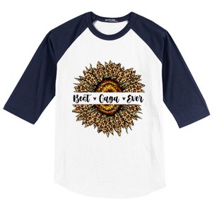 Best Gaga Ever Sunflower Gaga Mothers Day Gifts Baseball Sleeve Shirt