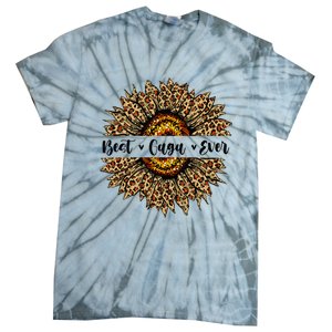 Best Gaga Ever Sunflower Gaga Mothers Day Gifts Tie-Dye T-Shirt