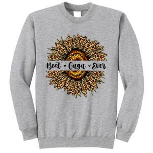 Best Gaga Ever Sunflower Gaga Mothers Day Gifts Tall Sweatshirt