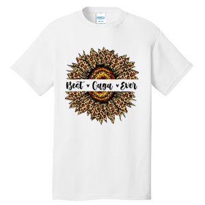 Best Gaga Ever Sunflower Gaga Mothers Day Gifts Tall T-Shirt