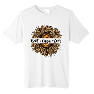 Best Gaga Ever Sunflower Gaga Mothers Day Gifts Tall Fusion ChromaSoft Performance T-Shirt