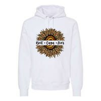 Best Gaga Ever Sunflower Gaga Mothers Day Gifts Premium Hoodie