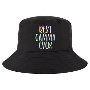 Best Gamma Ever Funny Gift Mother's Day Tie Dye Gift Cool Comfort Performance Bucket Hat